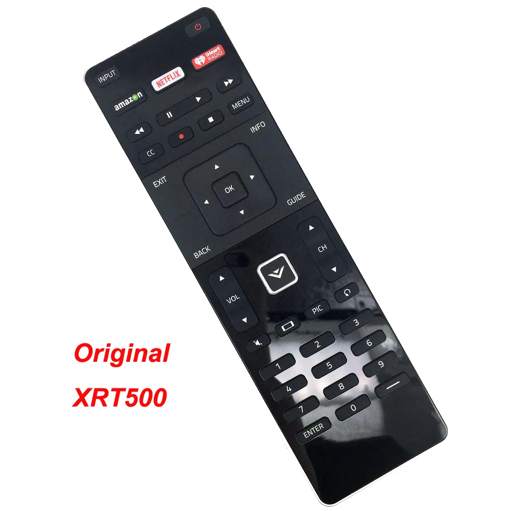 New Original XRT500 For Vizio TV Remote Control With Qwerty Keyboard Amazon NETFLIX iHeart RADIO Apps
New Original XRT500 For Vizio TV Remote Control With Qwerty Keyboard Amazon NETFLIX iHeart RADIO Apps