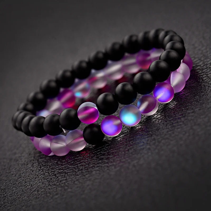 Couples Distance Bracelets Women Men 2023 Purple MoonStone Black Natural Stone Beads Yoga Bracelets Fashion Jewelry Accessories
Couples Distance Bracelets Women Men 2023 Purple MoonStone Black Natural Stone Beads Yoga Bracelets Fashion Jewelry Accessories