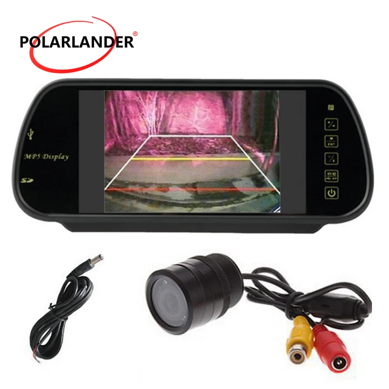 7-дюймовый TFT-экран, автомобильный монитор MP5 USB/SD/FM 12-24 В, Подключаемая парковочная система, светодиодная камера заднего вида, HD-дисплей 800*480
7-дюймовый TFT-экран, автомобильный монитор MP5 USB/SD/FM 12-24 В, Подключаемая парковочная система, светодиодная камера заднего вида, HD-дисплей 800*480