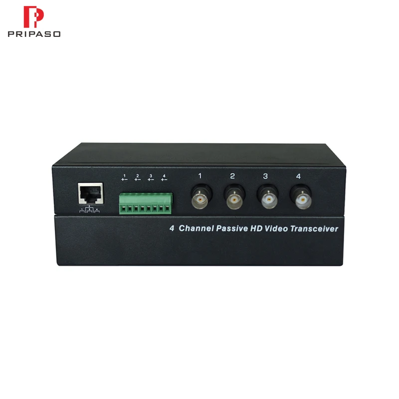 4 канальное видео Balun UTP BNC RJ45 CAT5/6 Пассивный HD приемопередатчик поддержка 720P 1080P 3MP