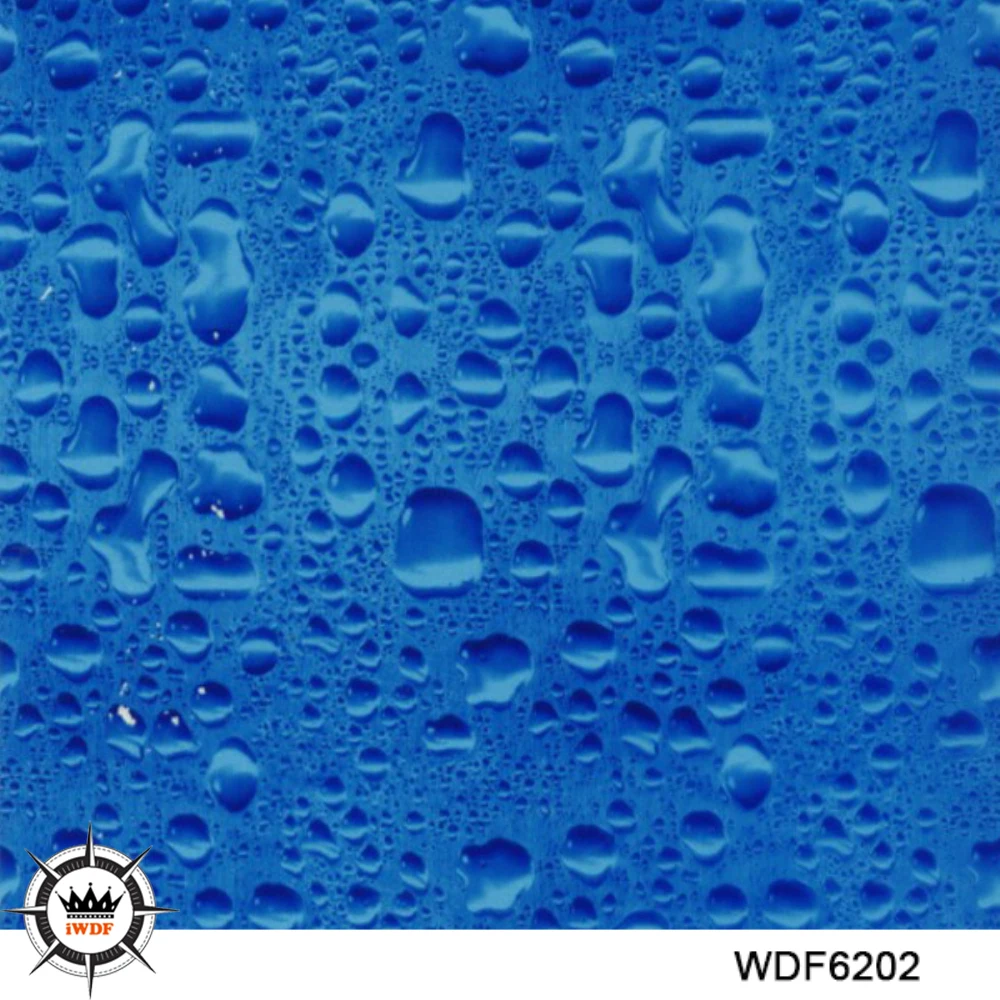 Декоративный материал WDF6202 10 квадратов ширина 1 м узор в виде капли воды