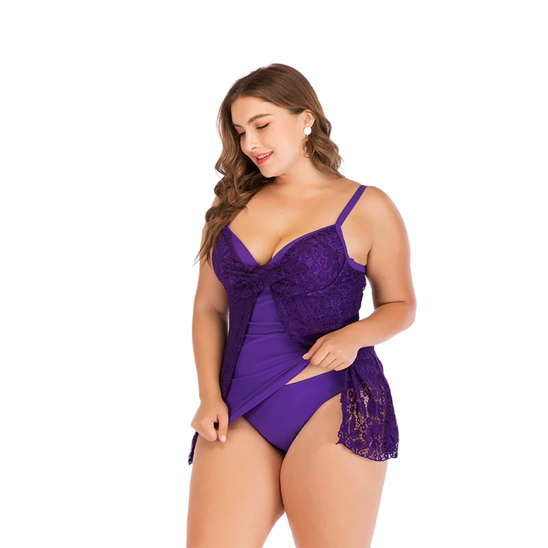 Women Two Pieces Swimsuit Tankini Hollow Out Lace Swimwear Bikini Push Up Tankini Suit Bathingsuit XL
Women Two Pieces Swimsuit Tankini Hollow Out Lace Swimwear Bikini Push Up Tankini Suit Bathingsuit XL