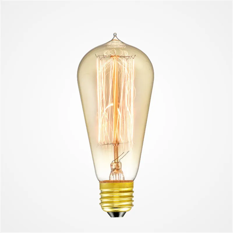 1pcs ST58 40W Drip Retro Lamp E27 Warm White Dimmable Decorative Incandescent Vintage Edison Light Bulb for home Living
1pcs ST58 40W Drip Retro Lamp E27 Warm White Dimmable Decorative Incandescent Vintage Edison Light Bulb for home Living