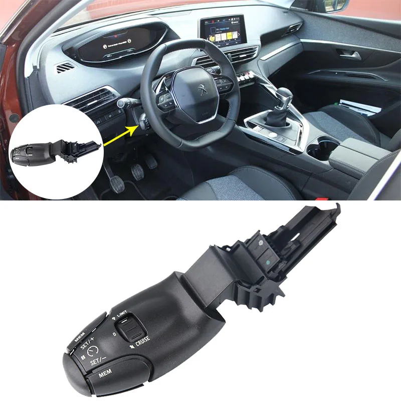 Черный последние круиз управление переключателя OEM 6242Z8 подходит для peugeot 207 307 308 407