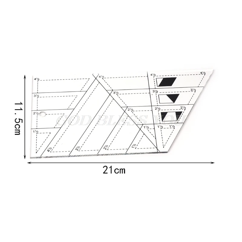 Shape Measure Trapezoid Quilts Plastic Ruler DIY Patchwork Sewing Tools Dropshipping
Shape Measure Trapezoid Quilts Plastic Ruler DIY Patchwork Sewing Tools Dropshipping