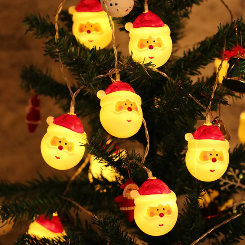 Christmas Decoration Fairy Lights1.5M 10leds 3M 20leds Lovely Santa Claus LED String Lights Holiday Party Wedding Garland light
Christmas Decoration Fairy Lights1.5M 10leds 3M 20leds Lovely Santa Claus LED String Lights Holiday Party Wedding Garland light