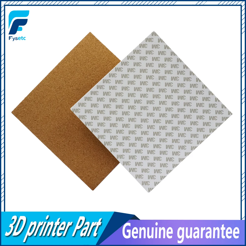 8pcs 220x220X3mm Adhesive Cork Sheets For Wanhao i3 Anet A8 A6 Ender 5 Heated bed Hot Plate With Tape Thermal Cork Plate
8pcs 220x220X3mm Adhesive Cork Sheets For Wanhao i3 Anet A8 A6 Ender 5 Heated bed Hot Plate With Tape Thermal Cork Plate