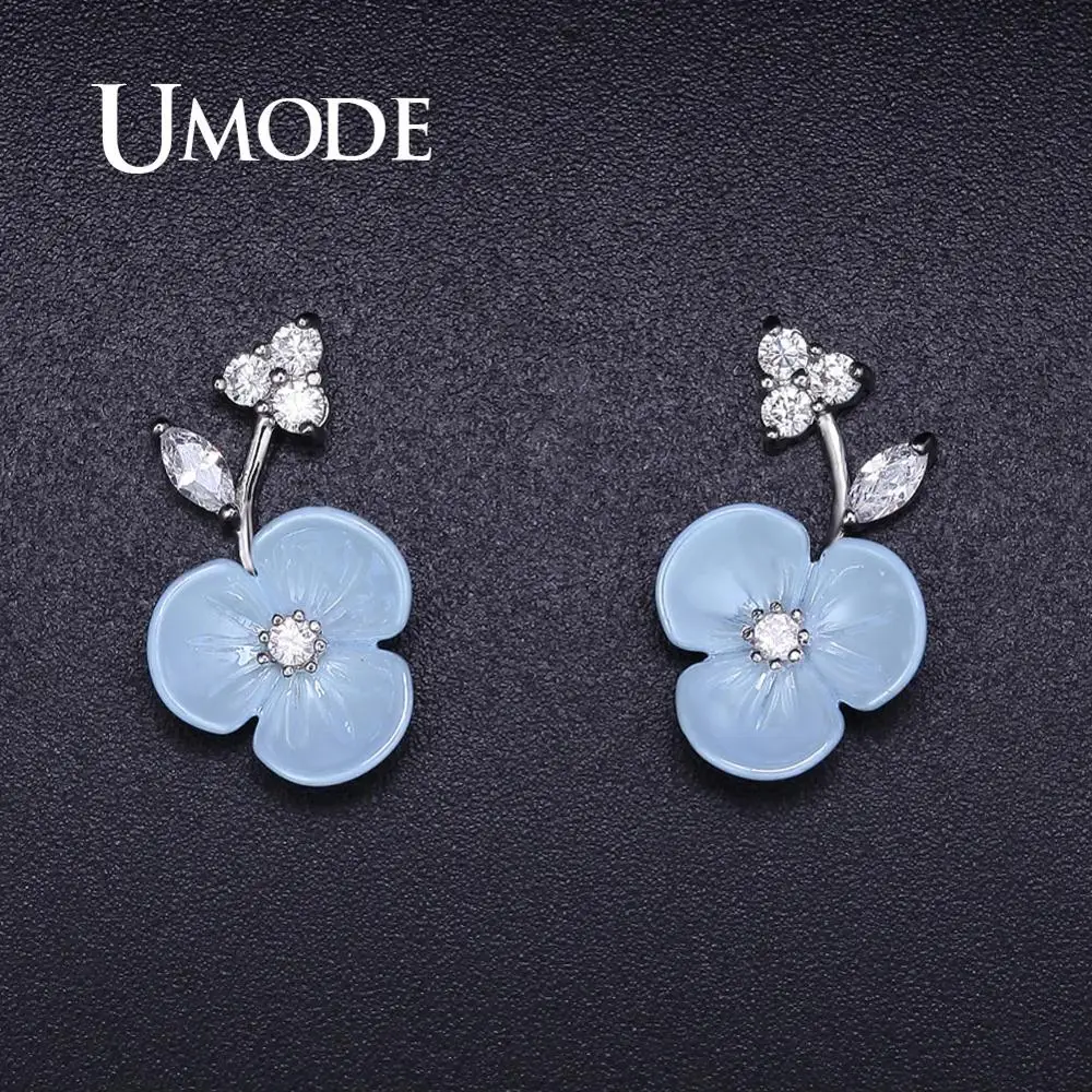UMODE Women Cute Flower Earrings Girls Simple CZ Stud Earrings Korean Fashion Small Zirconia Luxury Jewelry Accessories UE0371
UMODE Women Cute Flower Earrings Girls Simple CZ Stud Earrings Korean Fashion Small Zirconia Luxury Jewelry Accessories UE0371