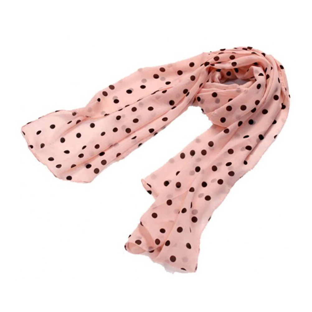 Stylish Polka Dots Chiffon Scarf Sunscreen Long Scarves Sun Block Shawl Wraps For Women Girls 150 x 48 cm
Stylish Polka Dots Chiffon Scarf Sunscreen Long Scarves Sun Block Shawl Wraps For Women Girls 150 x 48 cm