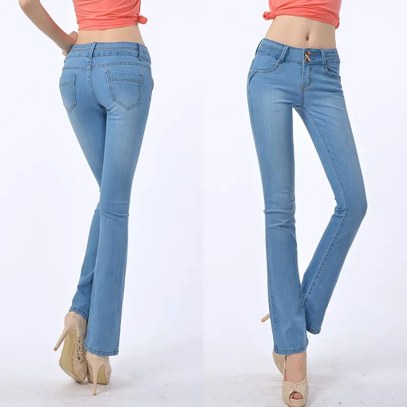 Summer and autumn high waist micro-trousers women trousers Slim thin Korean straight trousers pants jeans female pants
Summer and autumn high waist micro-trousers women trousers Slim thin Korean straight trousers pants jeans female pants