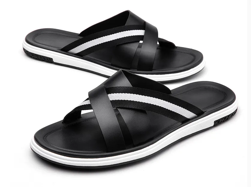 Summer New Fashion Rome Non slip Outdoor Comfortale Flat Slippers Men Comfortable Slippers
Summer New Fashion Rome Non slip Outdoor Comfortale Flat Slippers Men Comfortable Slippers