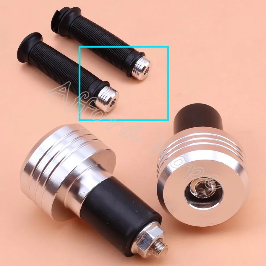 Universal Fit for Honda Suzuki Royal Cafe Racer Silver Aluminum Hand Grips Bar End Cap Plug Slider Handlebar End Caps 22MM 7/8"
Universal Fit for Honda Suzuki Royal Cafe Racer Silver Aluminum Hand Grips Bar End Cap Plug Slider Handlebar End Caps 22MM 7/8"