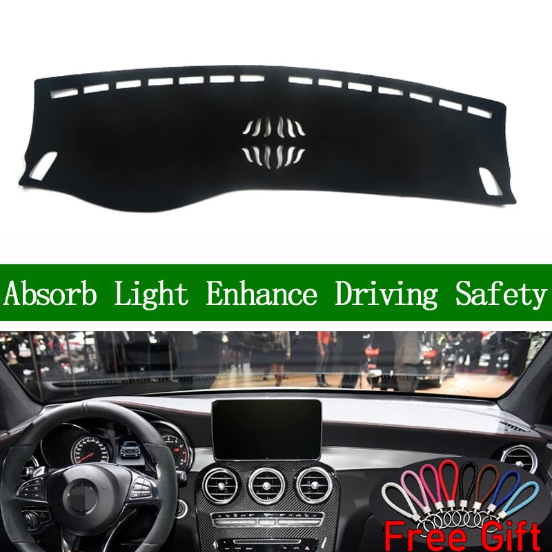 For Meredes-Benz GLC260 GLC300 GLC200 2016-2019 Dashboard Cover Non-slip Dash Mat Pad Carpet Car Stickers Interior Accessories
For Meredes-Benz GLC260 GLC300 GLC200 2016-2019 Dashboard Cover Non-slip Dash Mat Pad Carpet Car Stickers Interior Accessories