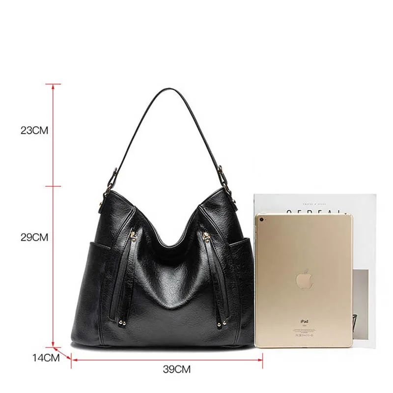 Hobos Women'S Bag Handbags High Quality Leather For Youth Lady Totes Designer Luxury Brands Female Bolsa Crossbody Bags Hot Sale
Hobos Women'S Bag Handbags High Quality Leather For Youth Lady Totes Designer Luxury Brands Female Bolsa Crossbody Bags Hot Sale