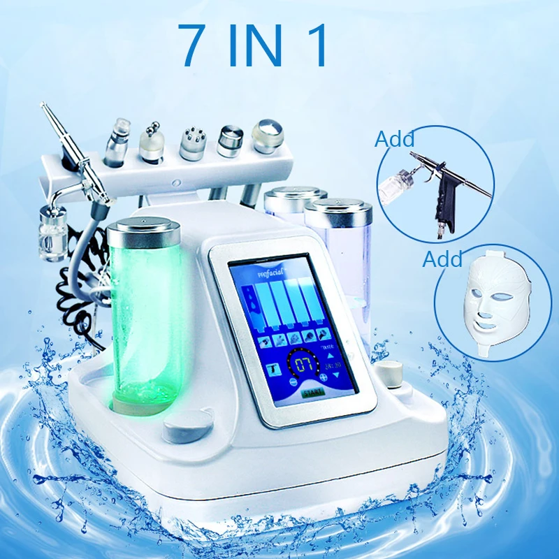 7 In 1 Hydra Dermabrasion RF BIO-lifting Spa Facial Care Machine / Hydro Microdermabrasion Facial Machine /Water Dermabrasion
7 In 1 Hydra Dermabrasion RF BIO-lifting Spa Facial Care Machine / Hydro Microdermabrasion Facial Machine /Water Dermabrasion