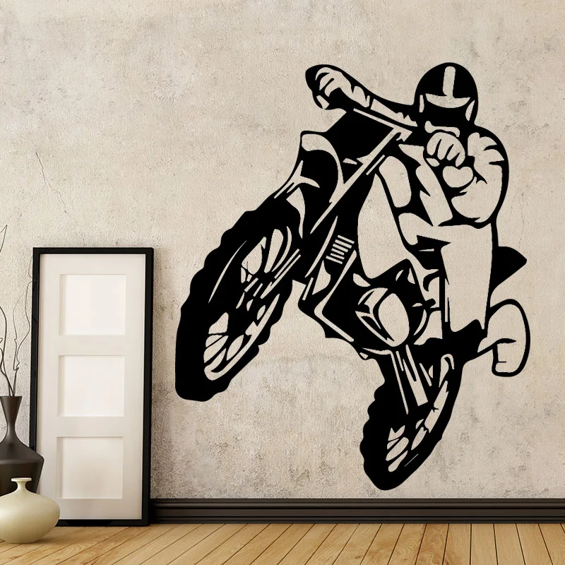 Motorbike Creative Dirt Bike MotorCycle Vinyl Wall Sticker for Kids Home Motor Removable Wall Decal Bedroom Decor Mural
Motorbike Creative Dirt Bike MotorCycle Vinyl Wall Sticker for Kids Home Motor Removable Wall Decal Bedroom Decor Mural
