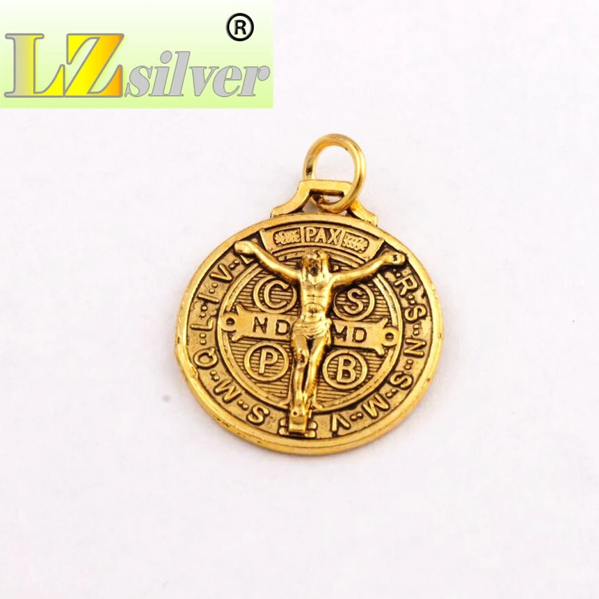Saint Jesus Benedict Patron Medal Crucifix Cross Charms Pendants T1658 24x21mm 7pcs Zinc Alloy/ Pendant
Saint Jesus Benedict Patron Medal Crucifix Cross Charms Pendants T1658 24x21mm 7pcs Zinc Alloy/ Pendant