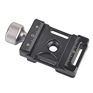 Moveski DC-38Q Aluminum Quick Release Plate Clamp Compatible with Arca Swiss for 38mm QR Plate
Moveski DC-38Q Aluminum Quick Release Plate Clamp Compatible with Arca Swiss for 38mm QR Plate