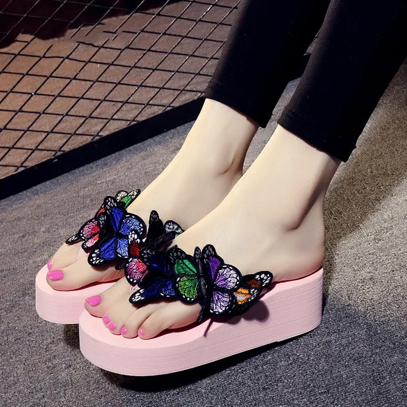 2019 Fashion Handmade Slippers Women Outdoor Indoor Butterfly Anti-skid Casual Beach Shoes Flip Slippers Wholesale Female
2019 Fashion Handmade Slippers Women Outdoor Indoor Butterfly Anti-skid Casual Beach Shoes Flip Slippers Wholesale Female