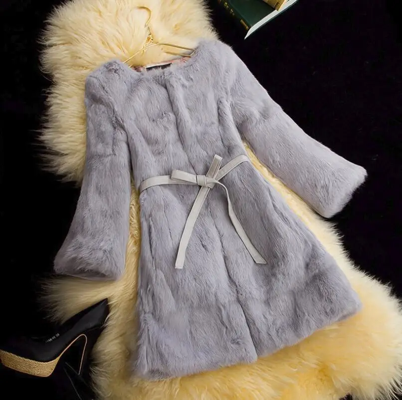 Women's Fur Coats Multi-color large size winter rabbit luxurious fur coat long self-cultivation fur one quality female overcoat
Women's Fur Coats Multi-color large size winter rabbit luxurious fur coat long self-cultivation fur one quality female overcoat