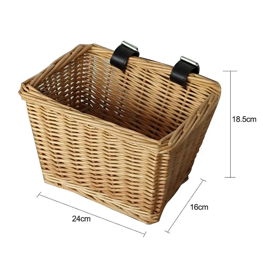 Child Wicker Front Handlebar Bike Basket Cargo Hand-woven Beautiful Lines Sturdy Durable Folk Craftsmanship Bike Basket Wicker
Child Wicker Front Handlebar Bike Basket Cargo Hand-woven Beautiful Lines Sturdy Durable Folk Craftsmanship Bike Basket Wicker