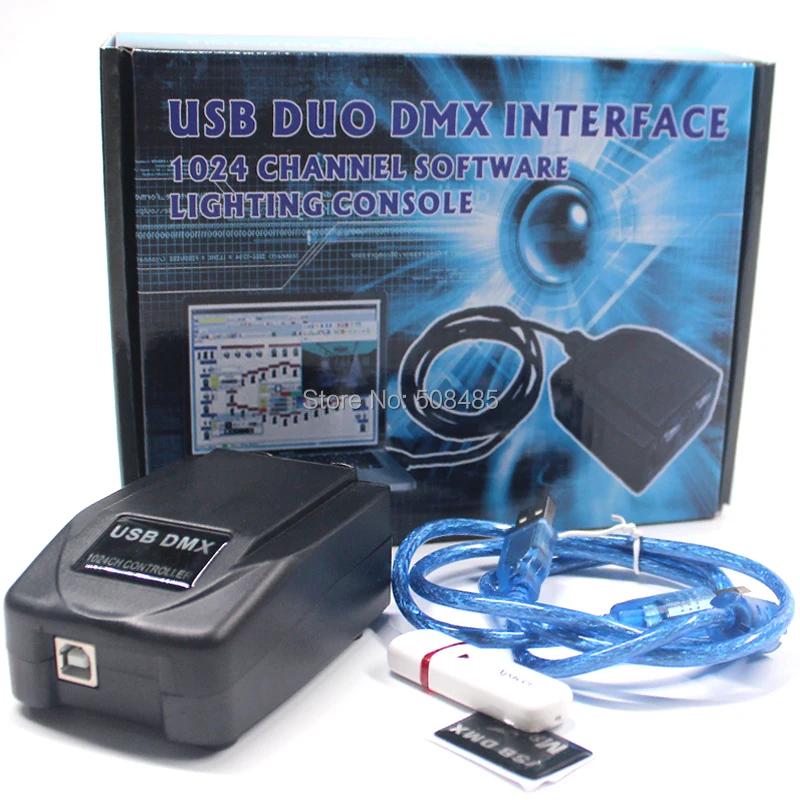 2 шт./лот USB контроллер Martins Light 1024 DMX 512 диджейский сценический света оборудование