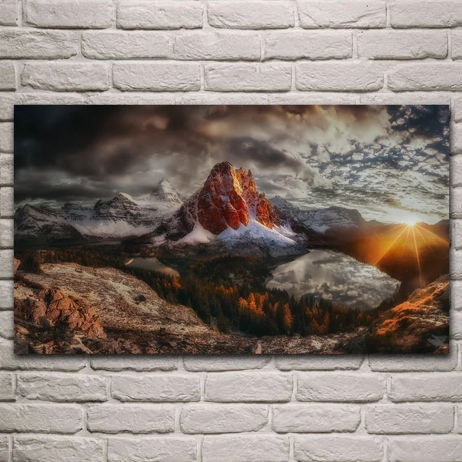 Canada mountains sunrise autumn nature landscape posters on the wall picture home living room decoration for bedroom KH949
Canada mountains sunrise autumn nature landscape posters on the wall picture home living room decoration for bedroom KH949