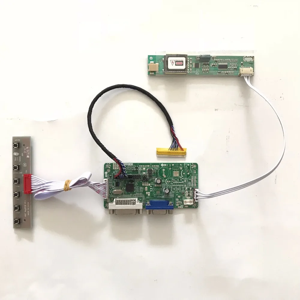 RT2281 Universal DVI VGA LCD Controller Board for 14.1inch 1280x800 LTN141AT02 CCFL LVDS Monitor Kit Easy DIY
RT2281 Universal DVI VGA LCD Controller Board for 14.1inch 1280x800 LTN141AT02 CCFL LVDS Monitor Kit Easy DIY