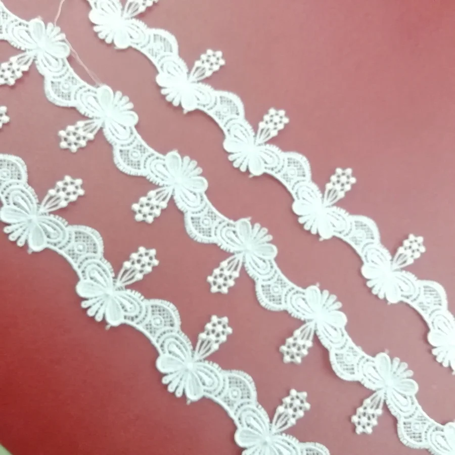 2 Yards 5.2 cm White Black Lace Fabric DIY Fabric Lace Butterfly Gift Ribbon Decoration Material
2 Yards 5.2 cm White Black Lace Fabric DIY Fabric Lace Butterfly Gift Ribbon Decoration Material