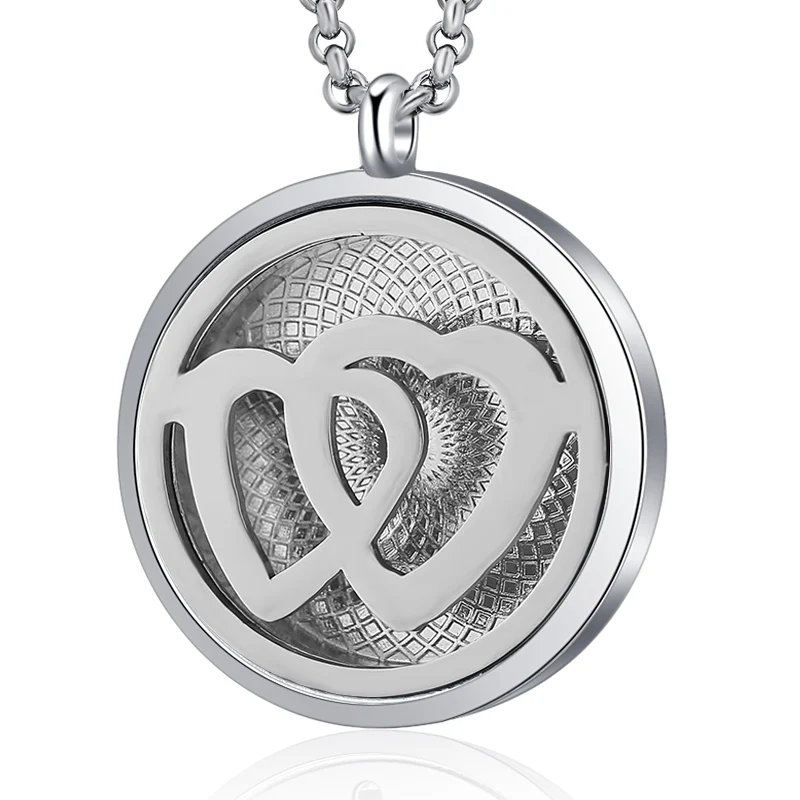 MODKISR High Quality Wholesale New Listing Exquisite Perfume Freshener Diffuser Magnet Stainless Heart To Heart Necklace Jewelry
MODKISR High Quality Wholesale New Listing Exquisite Perfume Freshener Diffuser Magnet Stainless Heart To Heart Necklace Jewelry