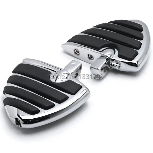 Chrome Wing Foot Pegs Rests For Suzuki Intruder 1400/ Boulevard S83 1995-2008 (Rear)
Chrome Wing Foot Pegs Rests For Suzuki Intruder 1400/ Boulevard S83 1995-2008 (Rear)