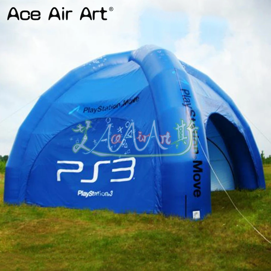 Giant Blue Inflatable Spider Trade Tent Dome Marquee Car Cover Shelter with Removable Zipper Walls Open All Sides
Giant Blue Inflatable Spider Trade Tent Dome Marquee Car Cover Shelter with Removable Zipper Walls Open All Sides