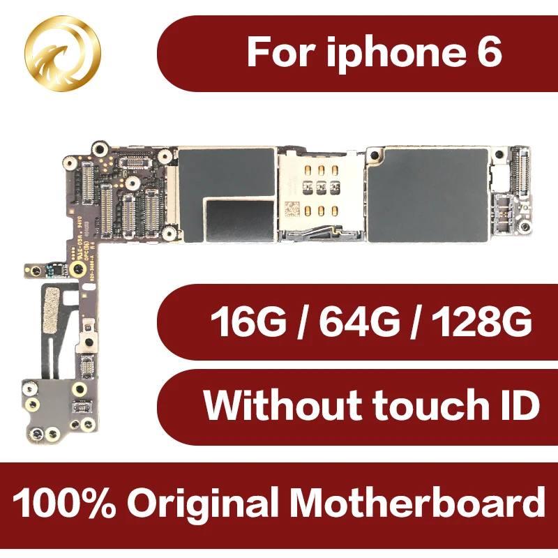 Оригинальная материнская плата для iphone 6 16 ГБ 64 128 разблокированная по всему миру