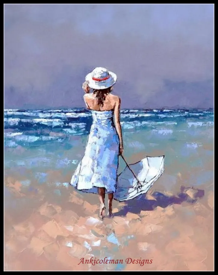 Embroidery Counted Cross Stitch Kits Needlework - Crafts 14 ct DMC DIY Arts Handmade Decor - Beach Girl
Embroidery Counted Cross Stitch Kits Needlework - Crafts 14 ct DMC DIY Arts Handmade Decor - Beach Girl
