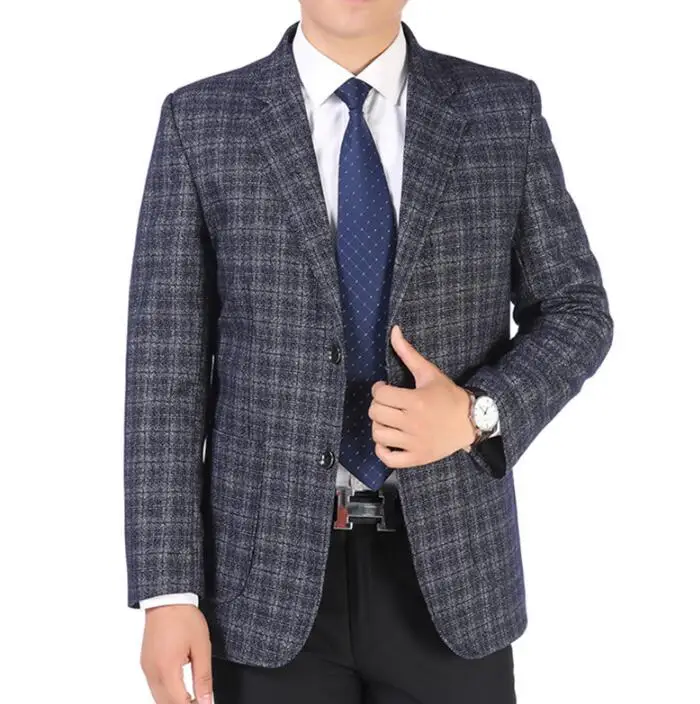 Business mens suit Middle-aged jacket men casual blazer masculino slim thin coats man casaco jaqueta masculina spring autumn
Business mens suit Middle-aged jacket men casual blazer masculino slim thin coats man casaco jaqueta masculina spring autumn