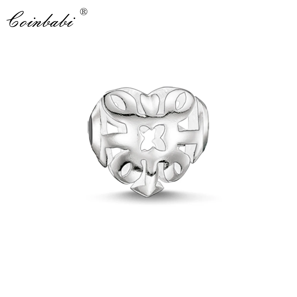 Beads Pendant Heart Ornament Large Hole For Women Trendy Gift Europe Style Karma Silver Charm Jewelry Fit Bracelet Necklace
Beads Pendant Heart Ornament Large Hole For Women Trendy Gift Europe Style Karma Silver Charm Jewelry Fit Bracelet Necklace