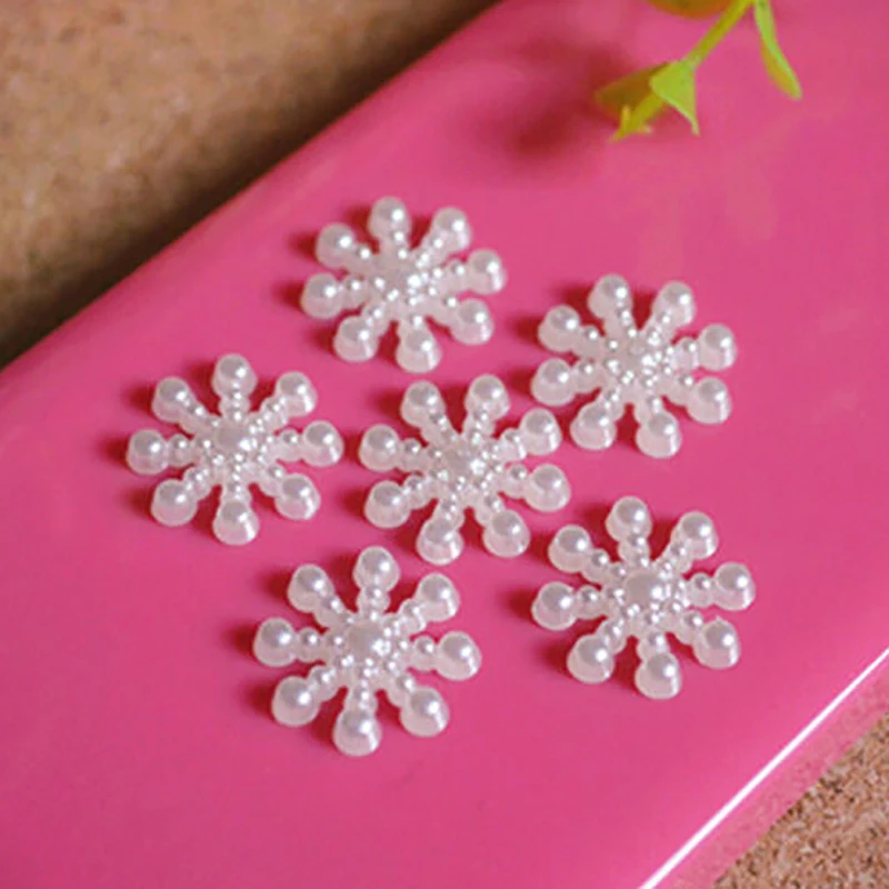 100Pcs DIY Craft Snowflake Artificial Flatback Pearl Christmas Card Making Wholesale
100Pcs DIY Craft Snowflake Artificial Flatback Pearl Christmas Card Making Wholesale