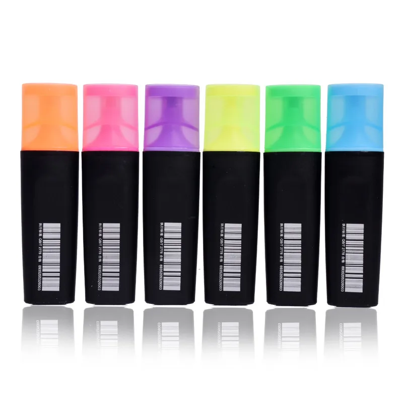 Highlighters Markers Assorted Colors Bulk Fluorescent Highlighter Marker Pens Pack of 6 Color Chisel Tip Yellow Blue Green Pink
Highlighters Markers Assorted Colors Bulk Fluorescent Highlighter Marker Pens Pack of 6 Color Chisel Tip Yellow Blue Green Pink