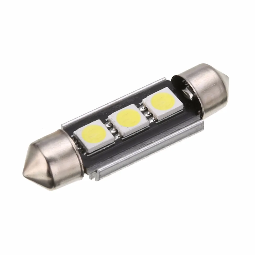 10pcs 39mm 5050 3LED Canbus Error Free Car Interior Festoon Reading Trunk License plate Light Roof Bulb
10pcs 39mm 5050 3LED Canbus Error Free Car Interior Festoon Reading Trunk License plate Light Roof Bulb
