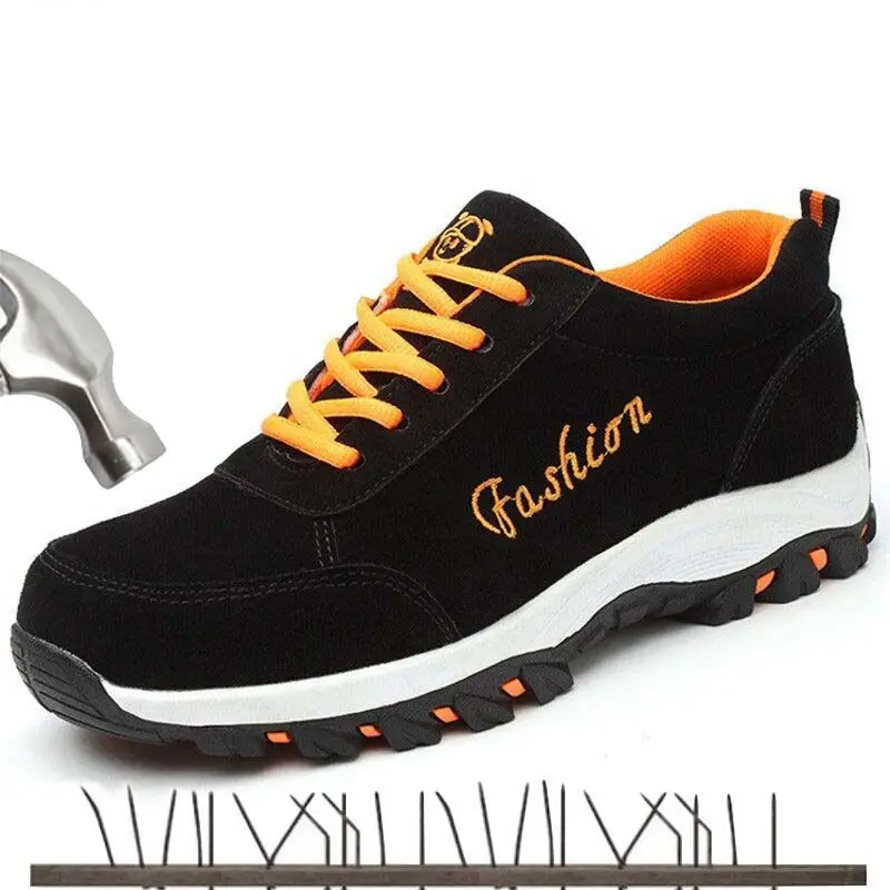 Genuine Leather Safety Work Boots Men Steel Toe Shoes Light Labor Insurance Protective Puncture Proof Work Shoes Casual Sneakers
Genuine Leather Safety Work Boots Men Steel Toe Shoes Light Labor Insurance Protective Puncture Proof Work Shoes Casual Sneakers