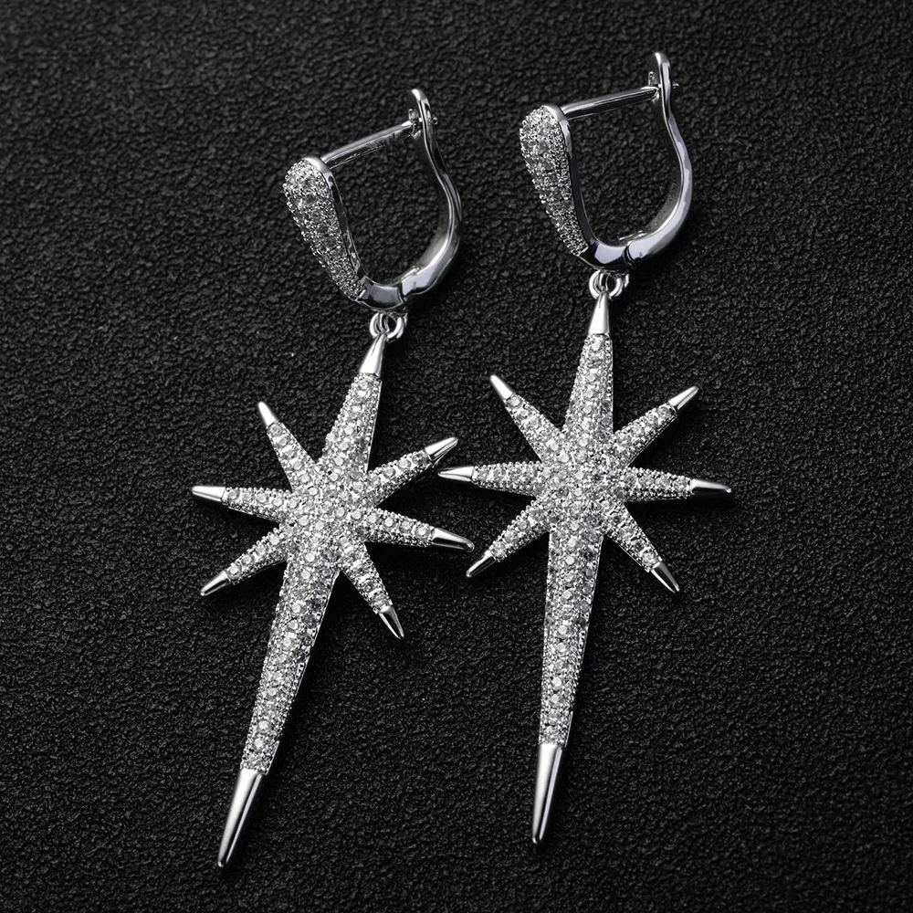 Trending Earings 2021 New Famous Brands Big Luxurious Dangle Earrings Micro Paved with CZ for Bridal Wedding Party Bijoux Gift
Trending Earings 2021 New Famous Brands Big Luxurious Dangle Earrings Micro Paved with CZ for Bridal Wedding Party Bijoux Gift