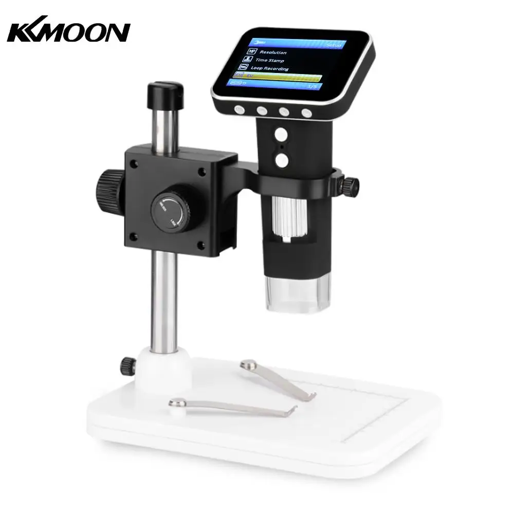 KKmoon 500X2,5 дюймов LCD цифровой беспроводной ручной микроскоп 8-LED свет увеличительное стекло лупа с подставкой
KKmoon 500X2,5 дюймов LCD цифровой беспроводной ручной микроскоп 8-LED свет увеличительное стекло лупа с подставкой