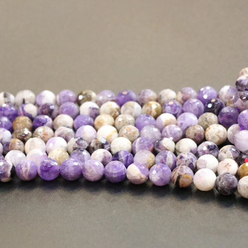 New Arrival 10mm 12mm Faceted Round Purple Natural Stone Amethysts Crystal Beads For Jewelry Making Diy Loose Bead 15inch B3289
New Arrival 10mm 12mm Faceted Round Purple Natural Stone Amethysts Crystal Beads For Jewelry Making Diy Loose Bead 15inch B3289