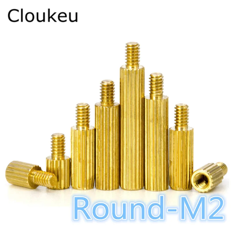 20pcs M2+3 Copper Round Knurled stud Male to Female M2*3/4/5/6/7/8/9/10/11/12/13/14/15/16/17/18/19/20/21/22/23/24/25/27/28/30MM
20pcs M2+3 Copper Round Knurled stud Male to Female M2*3/4/5/6/7/8/9/10/11/12/13/14/15/16/17/18/19/20/21/22/23/24/25/27/28/30MM