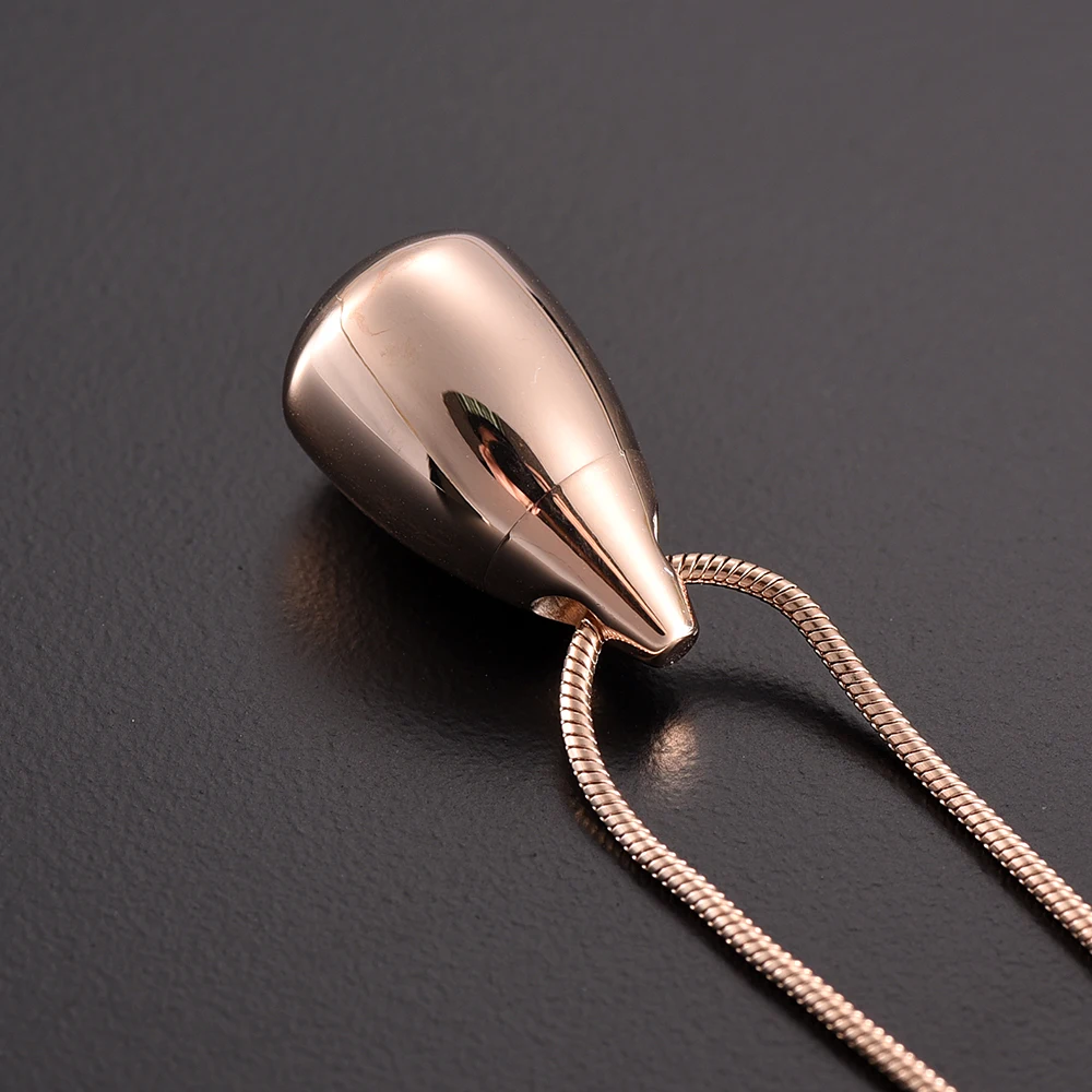 JJ9924 20mm Water Drop Stainless Steel Memorial Urn Necklace For Ashes Of Loved Ones Keepsake Pendant Cremation Ashes Jewelry
JJ9924 20mm Water Drop Stainless Steel Memorial Urn Necklace For Ashes Of Loved Ones Keepsake Pendant Cremation Ashes Jewelry