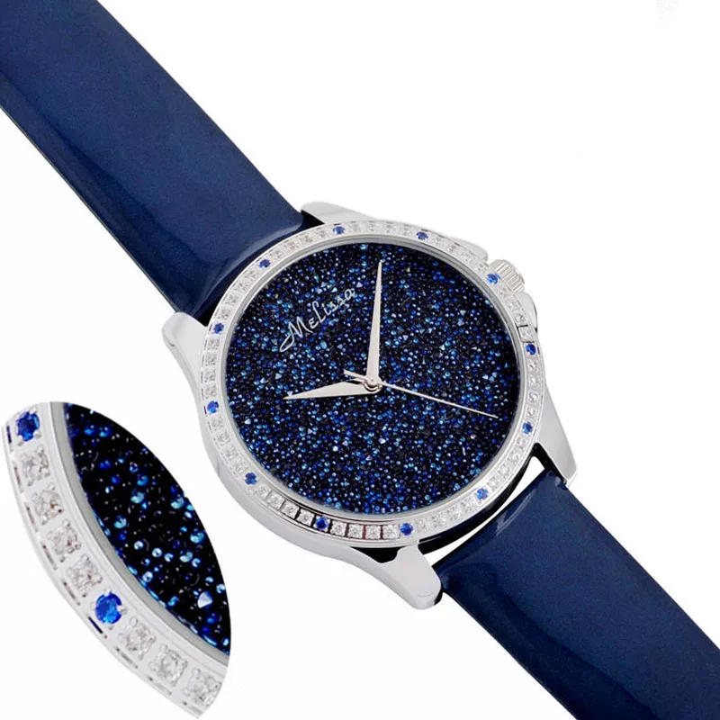 Melissa Brand Women Classic Design Sky Stars Watches Simple Fashion Women Sparkly Dress Watch Quartz Leather Montre Femme Reloj
Melissa Brand Women Classic Design Sky Stars Watches Simple Fashion Women Sparkly Dress Watch Quartz Leather Montre Femme Reloj