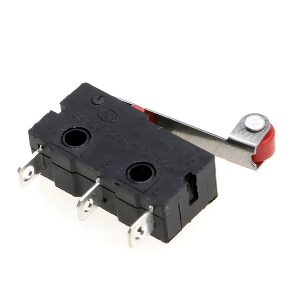 5Pcs/Set Useful Micro Roller Lever Arm Open Close Tool Parts KW12-3 PCB Limit Switch Microswitch
5Pcs/Set Useful Micro Roller Lever Arm Open Close Tool Parts KW12-3 PCB Limit Switch Microswitch