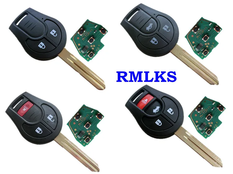 Дистанционный ключ 433 МГц для Nissan March Tiida Qashqai 350Z Altima куб Армада Juke Maxima X Trail Pathfinder NV200
