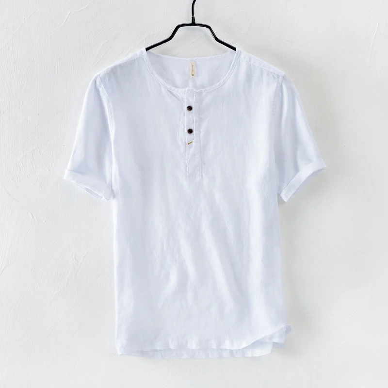 2018 New 100% linen short-sleevd shirt men brand fashion men shirts flax summer white shirt mens comfortable camisa masculina
2018 New 100% linen short-sleevd shirt men brand fashion men shirts flax summer white shirt mens comfortable camisa masculina