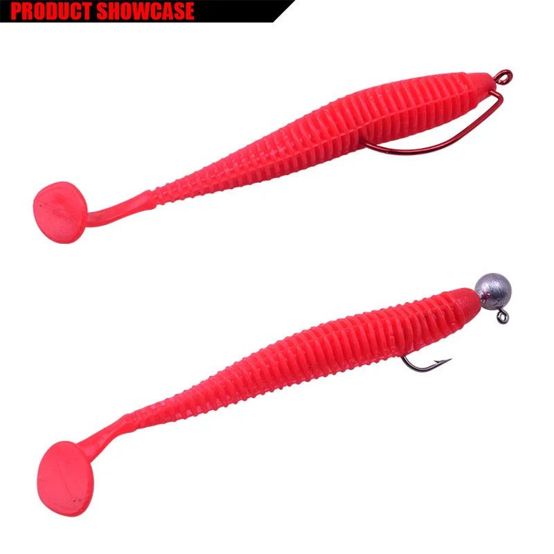 5pcs/Lot Fishy Smell Silicone Worm Fishing Soft Lures 9.5cm 3g Jig Wobbler Tail Swimbait Aritificial Bait Bass Pike Pesca Tackle
5pcs/Lot Fishy Smell Silicone Worm Fishing Soft Lures 9.5cm 3g Jig Wobbler Tail Swimbait Aritificial Bait Bass Pike Pesca Tackle
